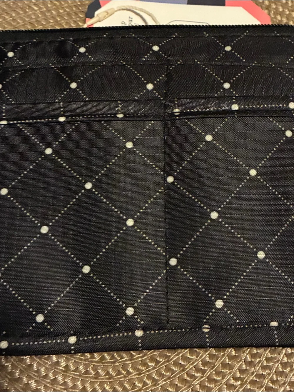 Periea Black Quilted Purse Organizer Insert - Picture 5 of 8
